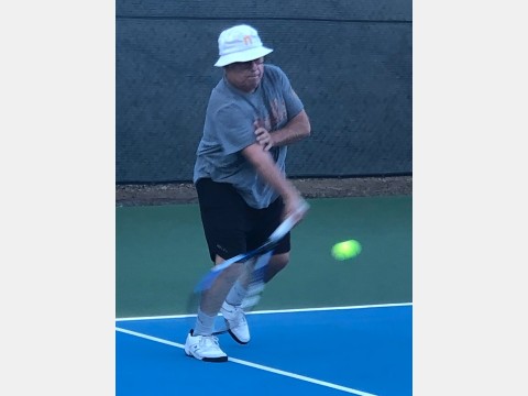 Right photo of tennis players