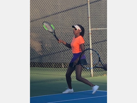Right photo of tennis players